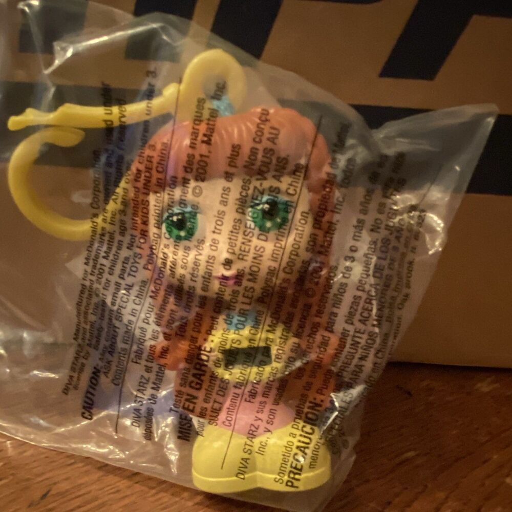 McDonald's Diva Starz Watch Kids Meal Premium Toy #6 (2001) Vintage